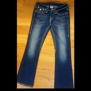 Women's True Religion Jeans size 28 Jeweled pocket